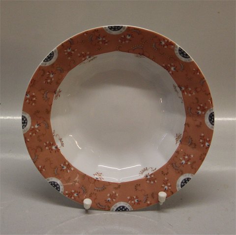 Fairy Tale (Eventyr) Terracotta 604 Lille dyb tallerken 21,2 cm (8547) Kongelig 
Dansk Porcelæn