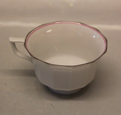 Palads  8608-1536 Kop og underkop ca 13.5 cm (072-073) Rød / pink ekstra kant